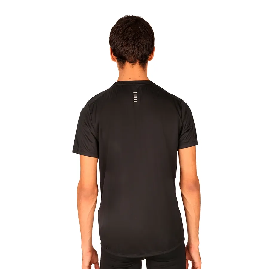 Imagen 1 de 2 de Remera Under Armour Speed Stride Graphic SS-NEGRO