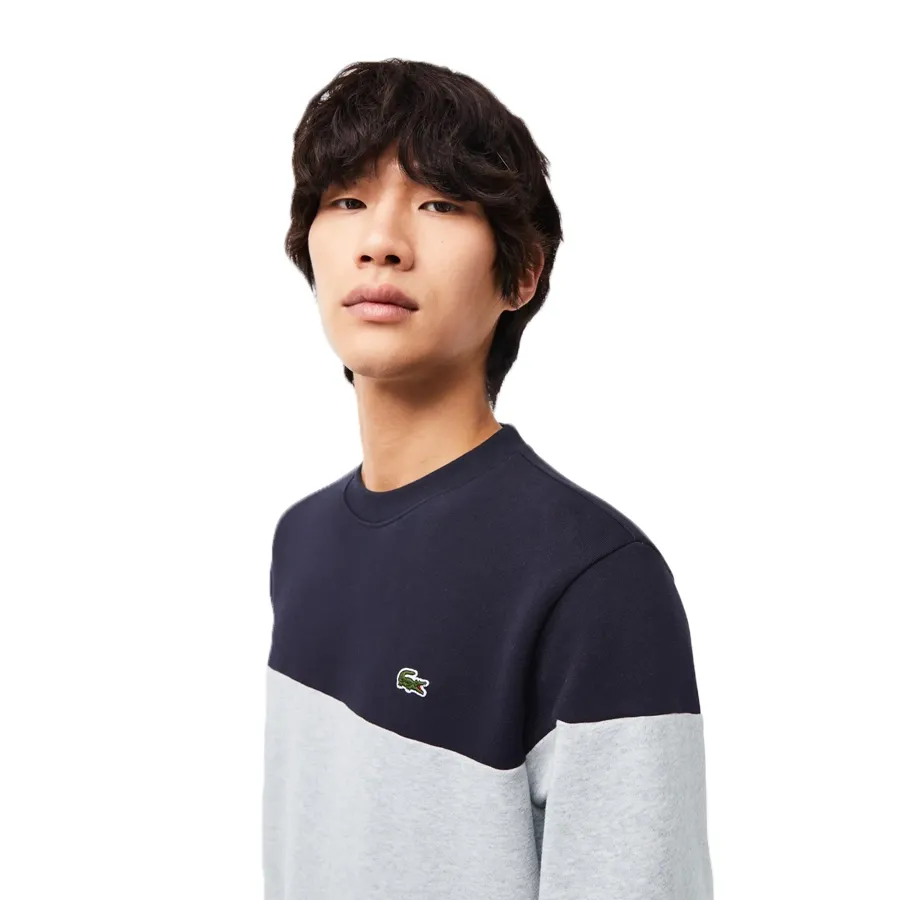 Imagen 4 de 6 de Buzo Lacoste -GRIS/NEGRO