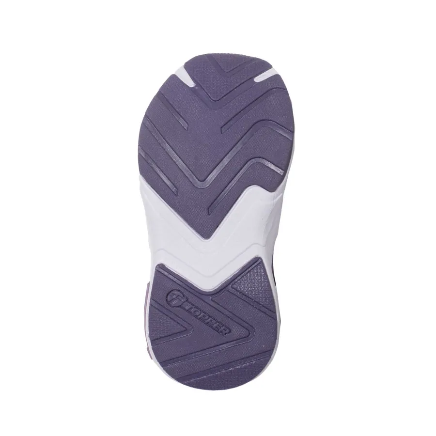Imagen 4 de 5 de Zapatillas Topper Circus Kids-LILA/VIOLETA
