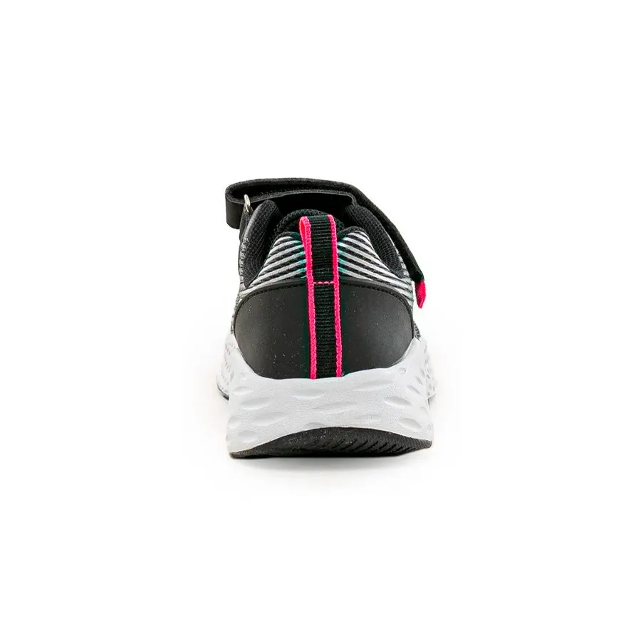 Imagen 2 de 4 de Zapatillas Footy Deportiva Tokio-NEGRO/FUCSIA