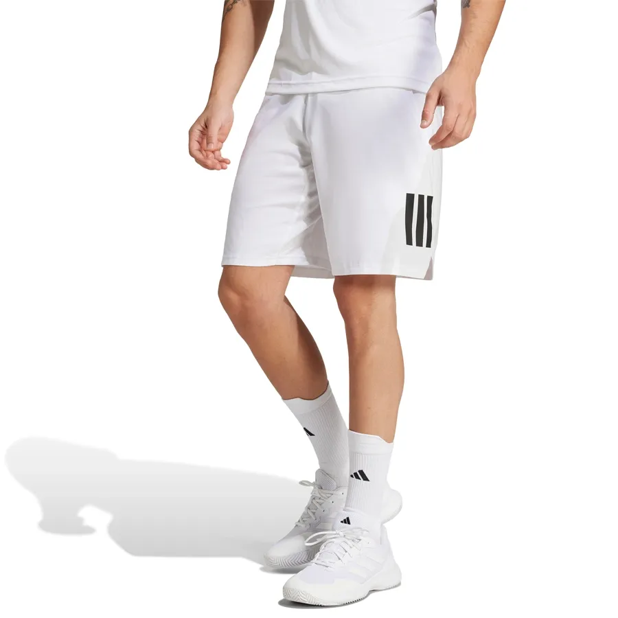 Imagen 0 de 6 de Shorts adidas Club Climacool 3 Tiras-BLANCO