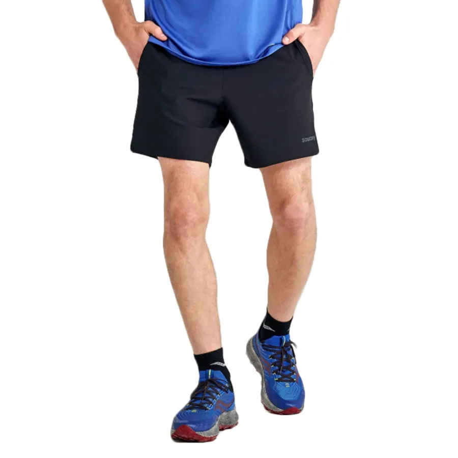 Imagen 0 de 6 de Shorts Saucony Explorer Utility 6-NEGRO