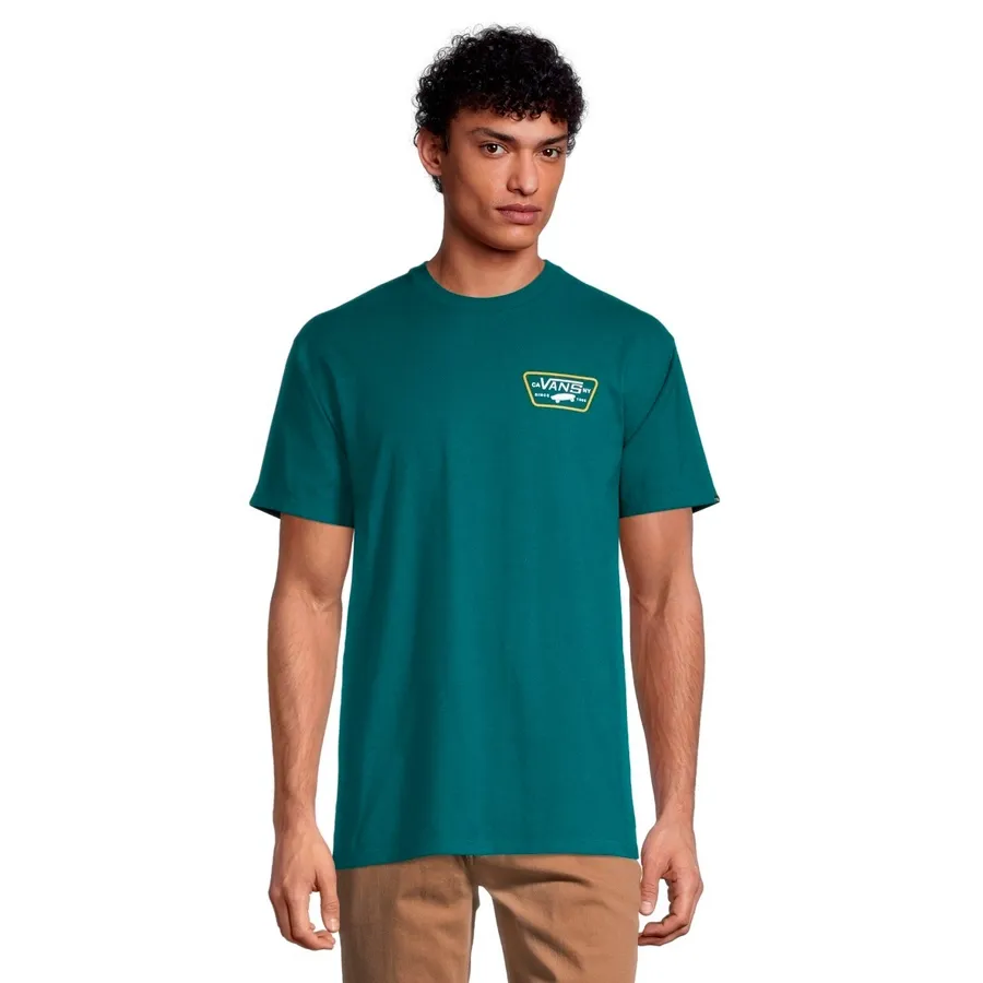 Imagen 0 de 2 de Remera Vans Full Patch Back-VERDE