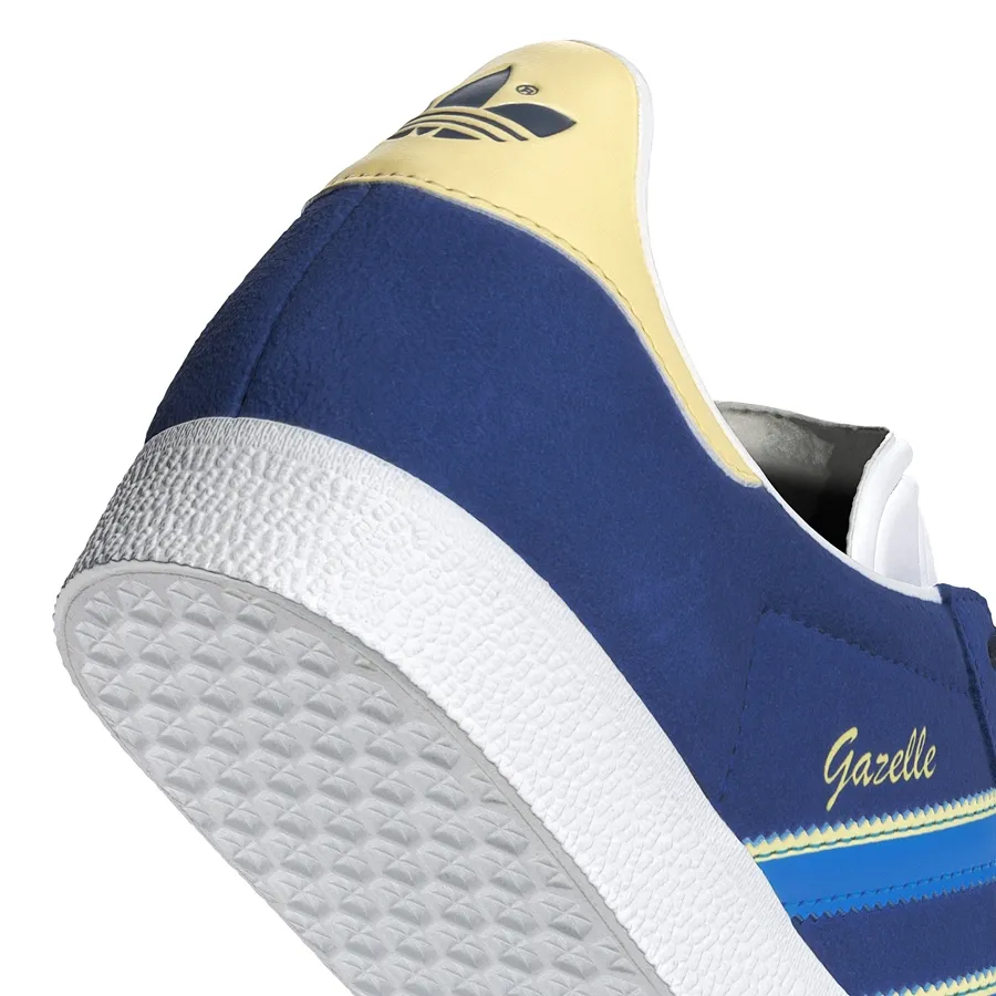 Imagen 6 de 9 de Zapatillas adidas originals Gazelle-AZUL/AZUL FRANCIA/AMARILLO