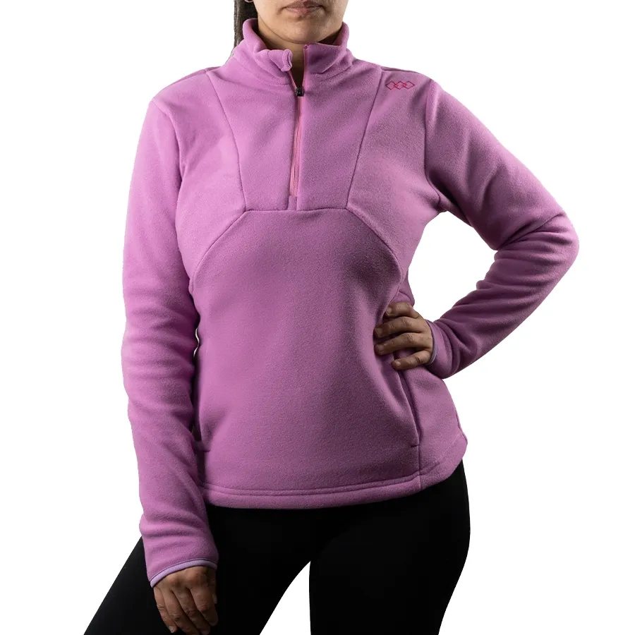 Imagen 1 de 5 de Buzo Kamp Micropolar Medio Cierre-VIOLETA