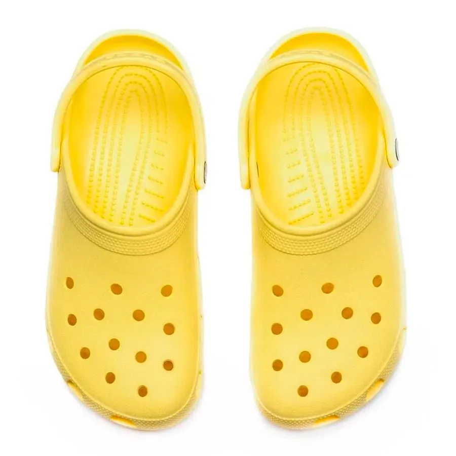 Imagen 3 de 4 de Ojotas Crocs Classic-AMARILLO