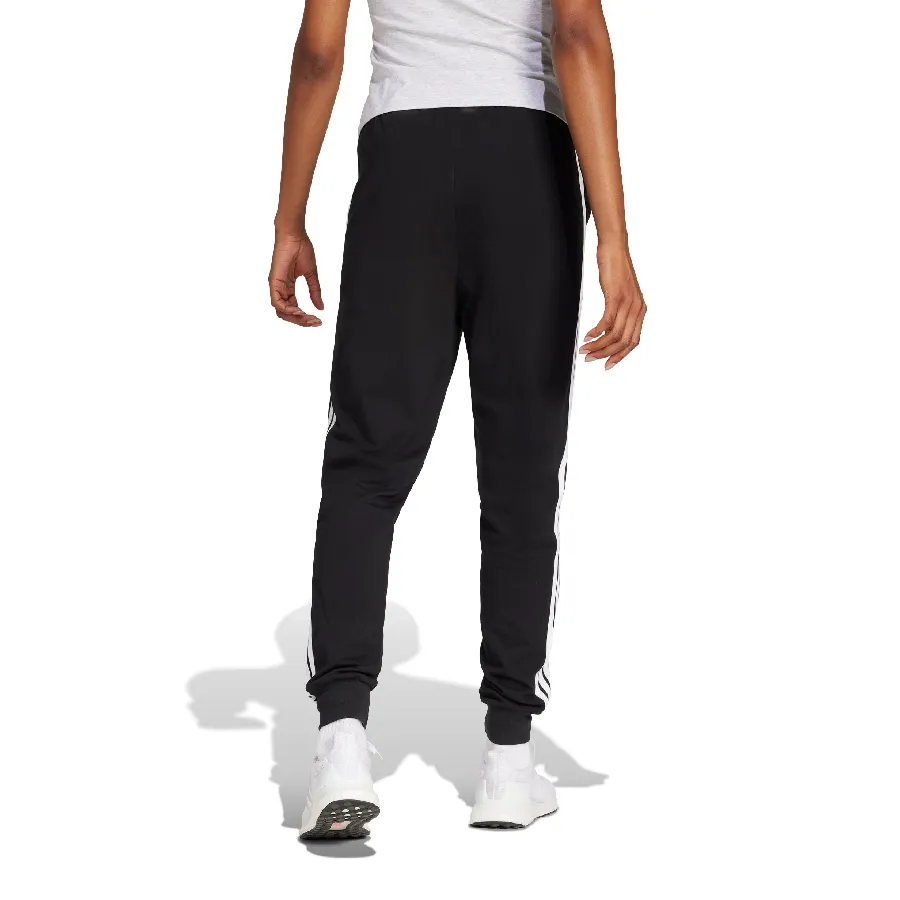 Imagen 2 de 5 de Pantalón adidas Jogger Essentials 3 Tiras-NEGRO/BLANCO