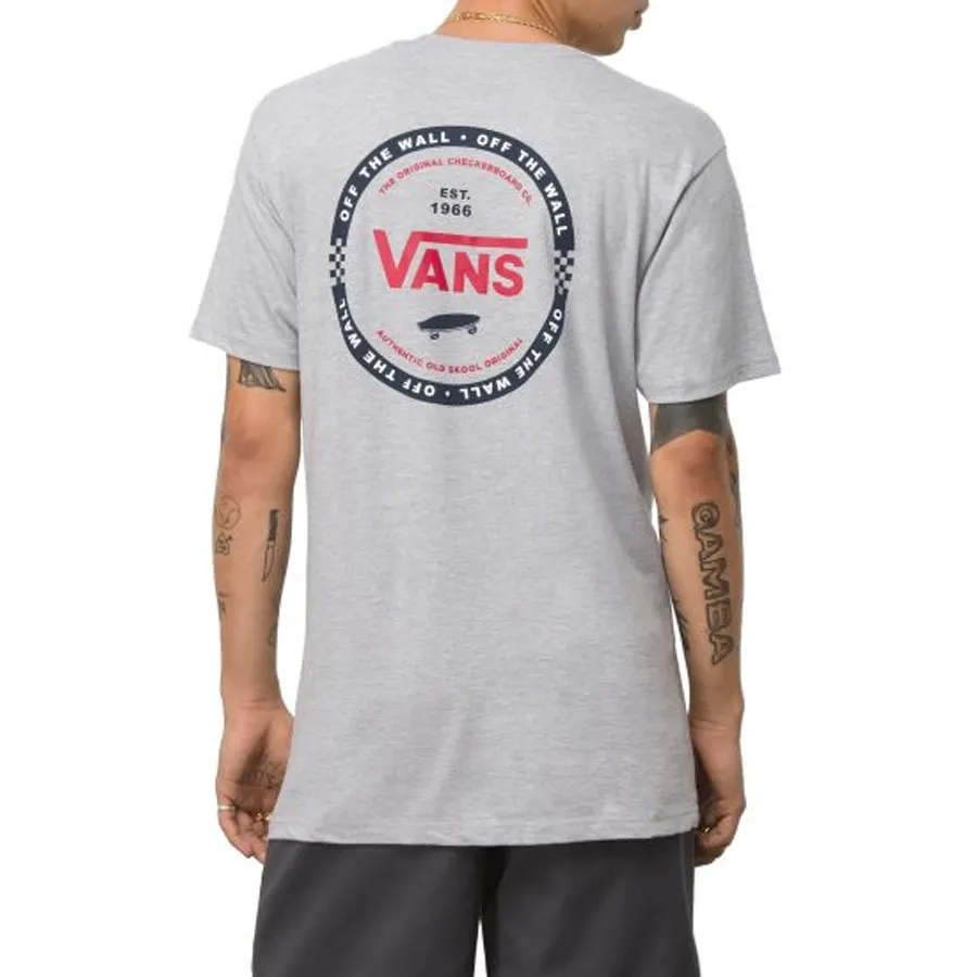 Imagen 2 de 3 de Remera Vans Logo Check-GRIS