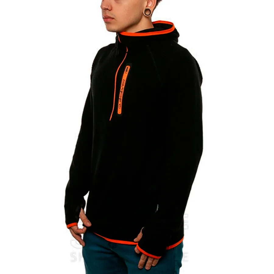 Imagen 1 de 8 de Buzo Quiksilver Coast Runner-NEGRO/NARANJA