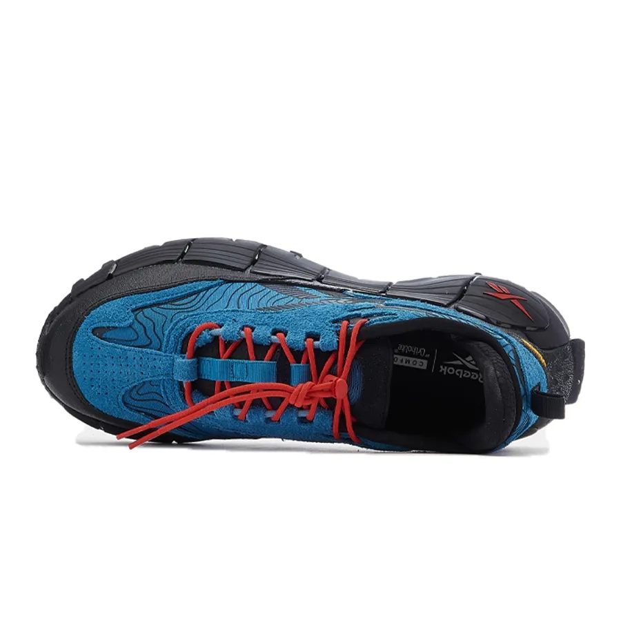 Imagen 3 de 5 de Zapatillas Reebok Zig Kinetica 2.5 Edge-CELESTE/NEGRO