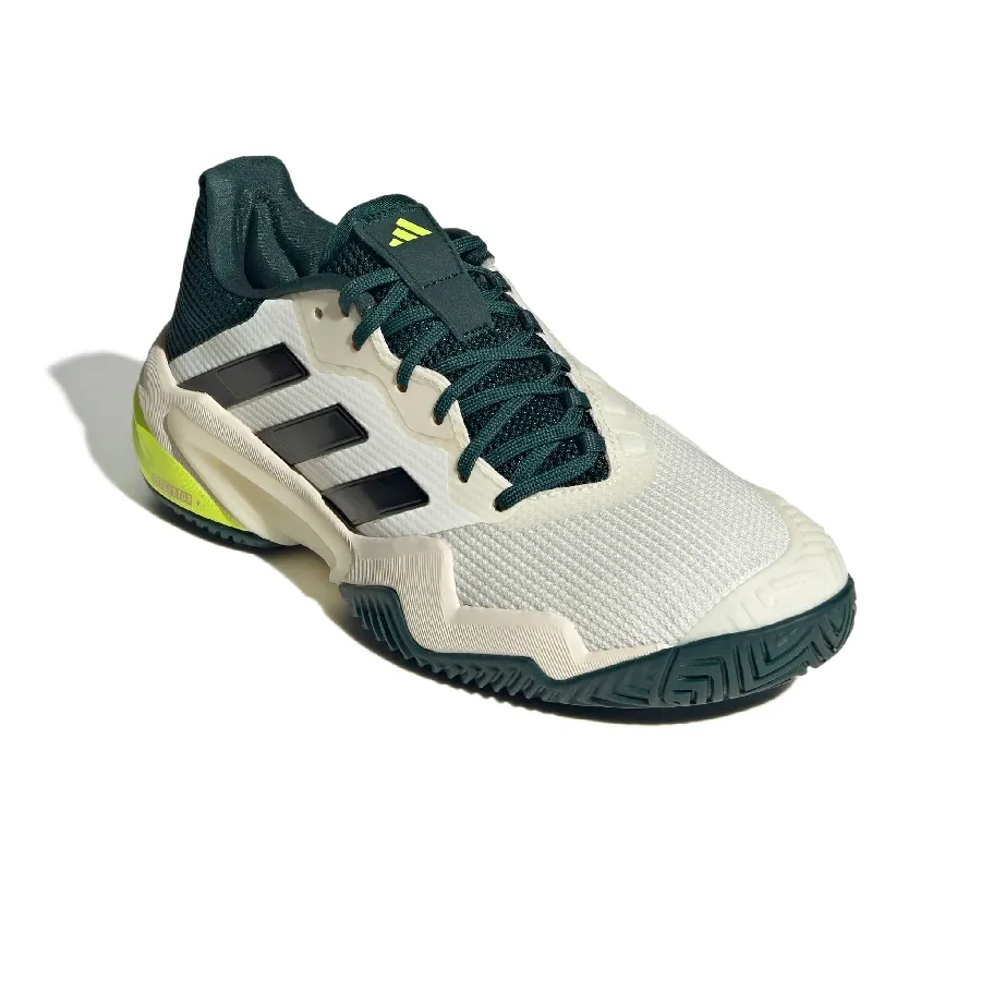 Imagen 2 de 7 de Zapatillas adidas Barricade 13-BLANCO/CRUDO/VERDE