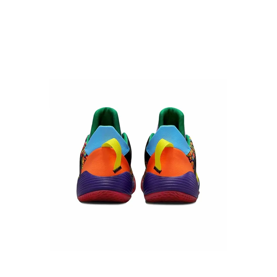 Imagen 2 de 5 de Zapatillas Converse All Star Bb Shift Ox-NEGRO/AMARILLO FLUOR/VIOLETA