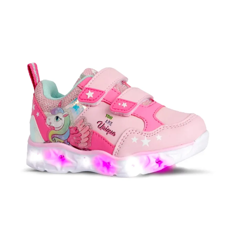 Imagen 0 de 3 de Zapatillas Footy Little Unicorn-ROSA/BLANCO/AQUA