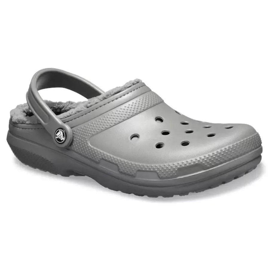 Imagen 1 de 4 de Ojotas Crocs Classic Lined Clog-GRAFITO
