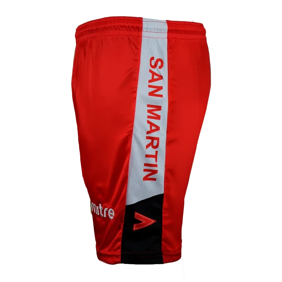 Imagen 3 de 4 de Shorts Mitre Oficial San Martin Mza Ad-ROJO