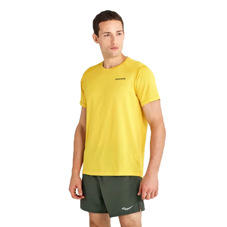 Imagen 2 de 5 de Remera Saucony Elevate-AMARILLO