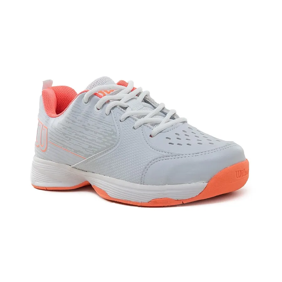 Imagen 2 de 6 de Zapatillas Wilson K Energy 2-GRIS/CORAL/BLANCO