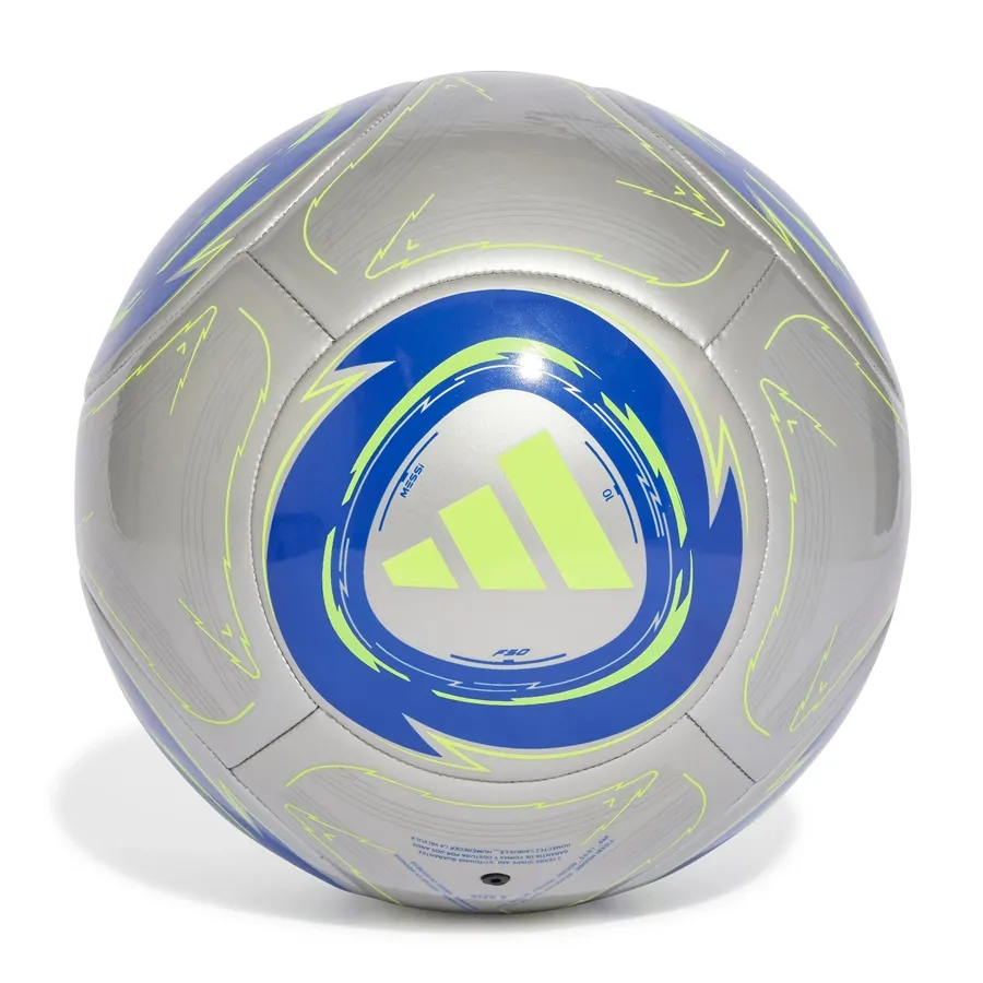 Imagen 1 de 4 de Pelota adidas Messi Club-GRIS/AZUL/LIMA