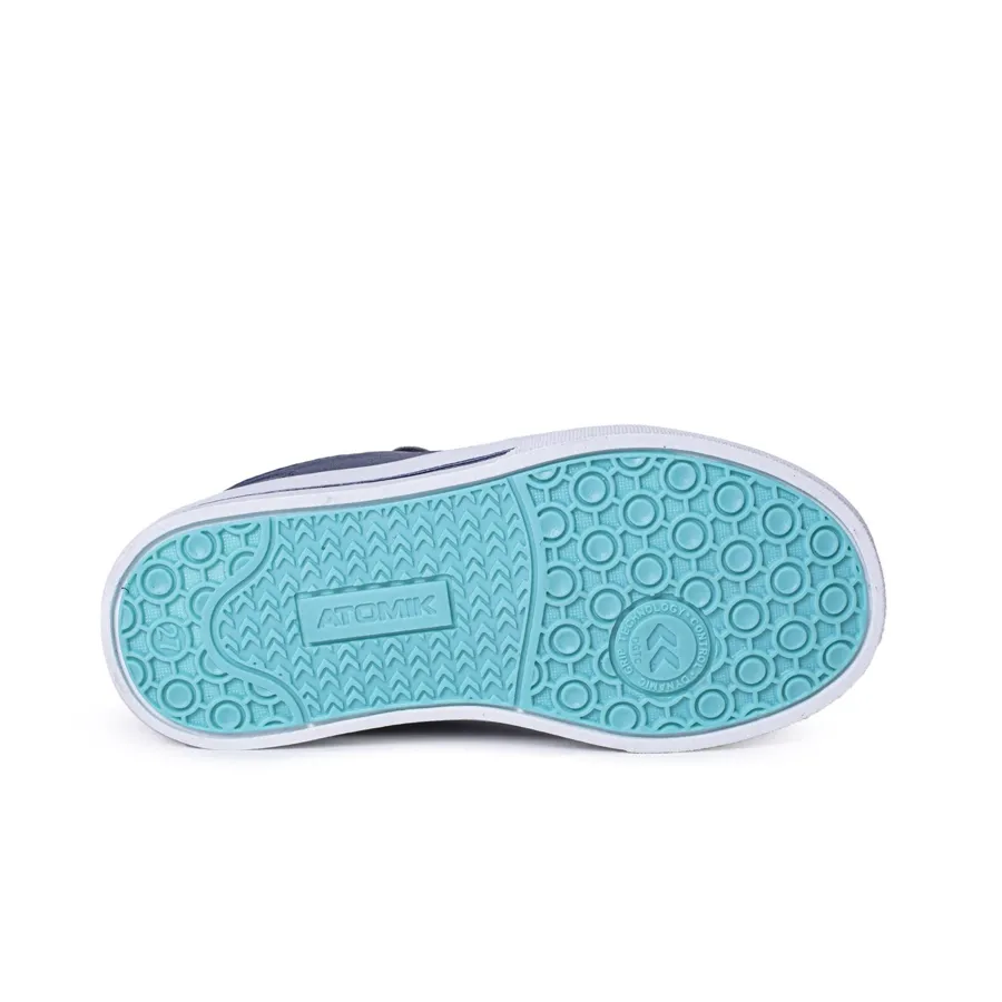 Imagen 4 de 5 de Zapatillas Atomik Casual Skate Ismael-MARINO/BLANCO