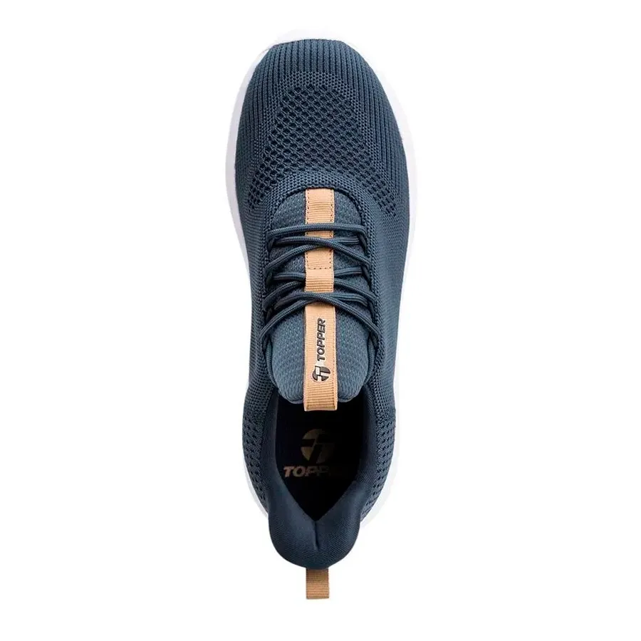 Imagen 2 de 4 de Zapatillas Topper Duke-AZUL/BEIGE
