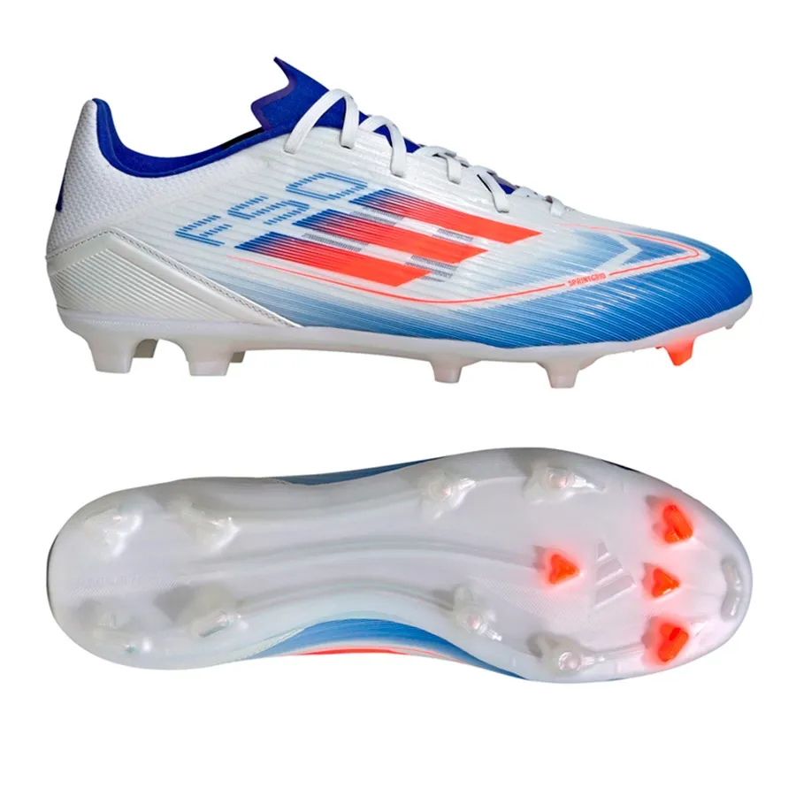 Imagen 6 de 7 de Botines adidas F50 League Fg/Mg-BLANCO/AZUL/NARANJA