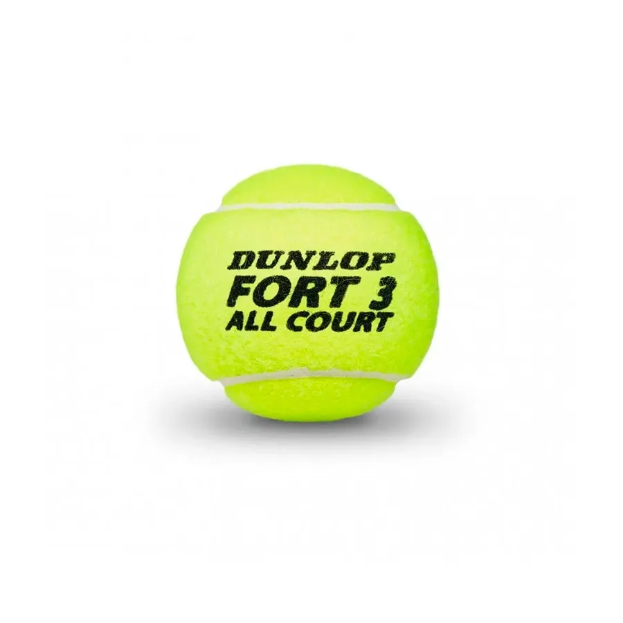 Imagen 2 de 3 de Pelota Dunlop Ten Fort X3-AMARILLO