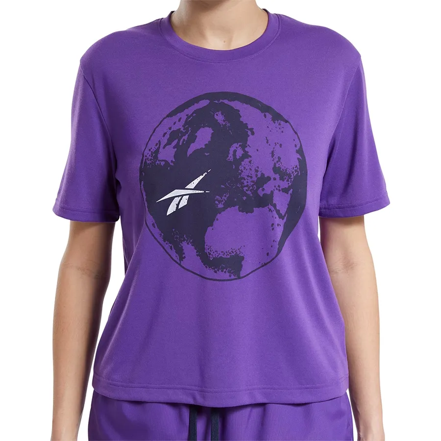 Imagen 4 de 5 de Remera Reebok Reecycle-VIOLETA