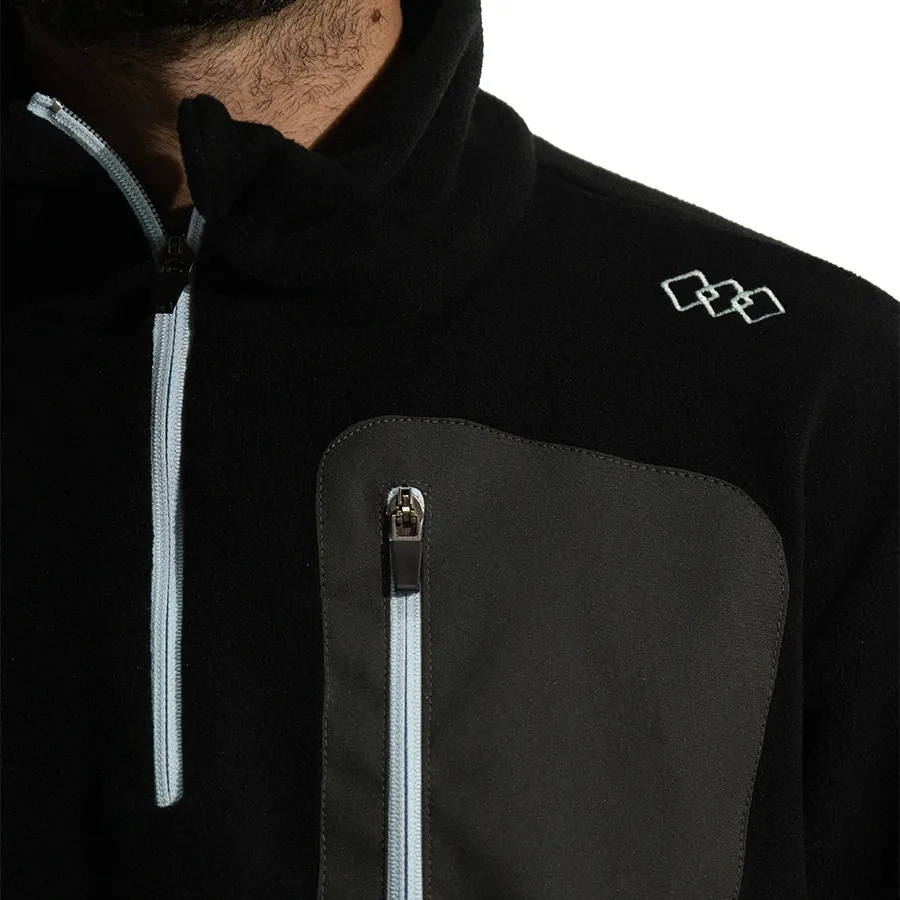 Imagen 3 de 5 de Buzo Kamp Micropolar H25-NEGRO