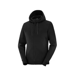 Campera Salomon Logo Fz Hoodie Ii M