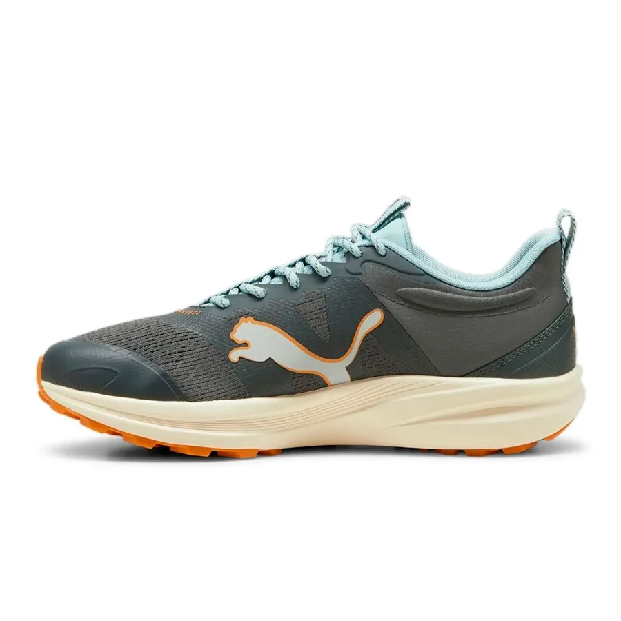 Imagen 1 de 6 de Zapatillas Puma Radeem Profoam Trail-GRAFITO/CELESTE/NARANJA