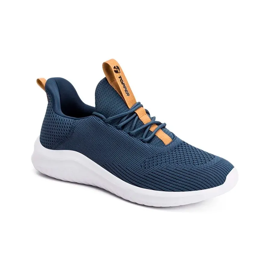 Imagen 1 de 4 de Zapatillas Topper Duke-AZUL/BEIGE
