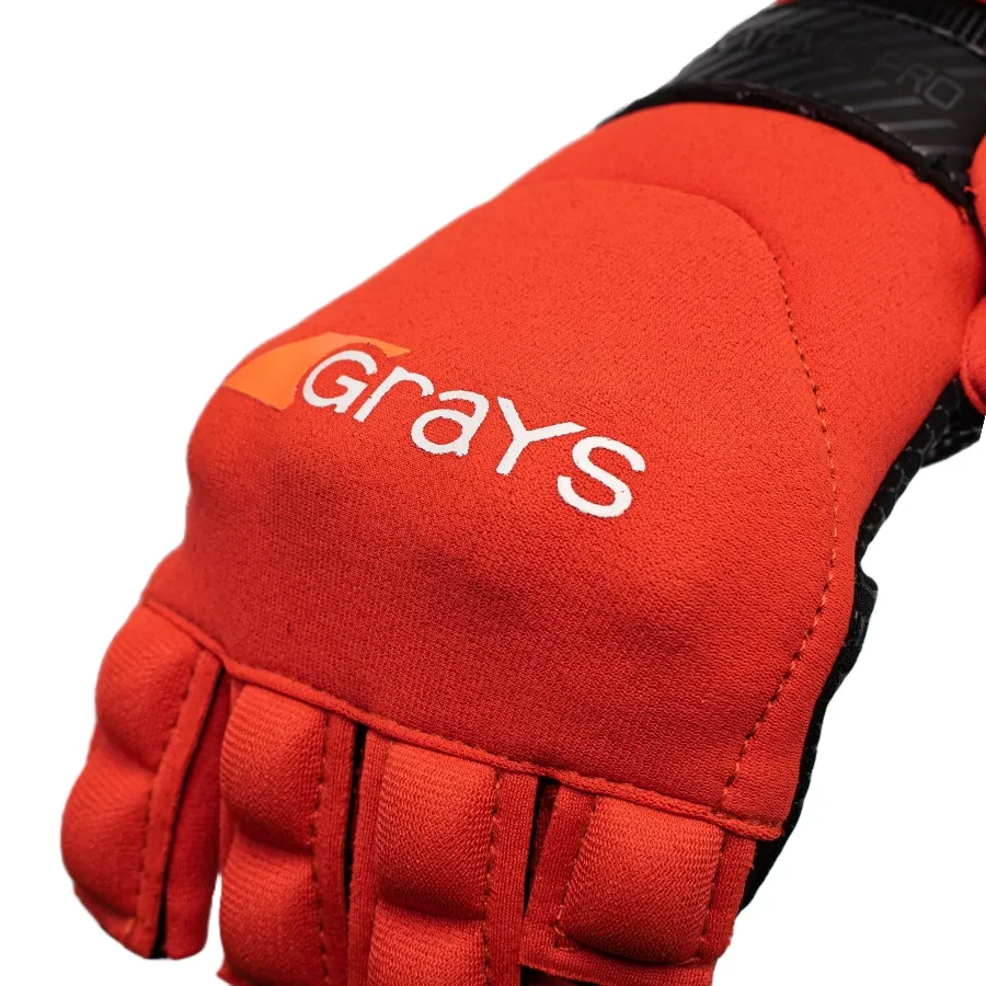 Imagen 2 de 4 de Guantes Grays Hockey Anatomic Pro  Talle S-ROJO/NEGRO