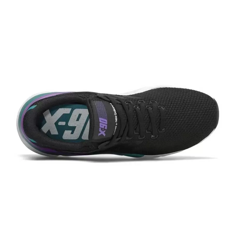 Imagen 2 de 4 de Zapatillas New Balance X90-NEGRO/VERDE