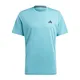 remera-adidas-train-essentials-CELESTE/NEGRO