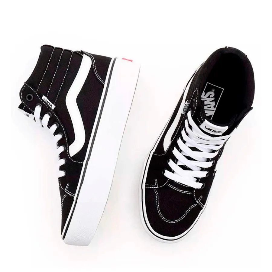 Imagen 3 de 4 de Botas Vans Filmore Hi Platform-NEGRO/BLANCO