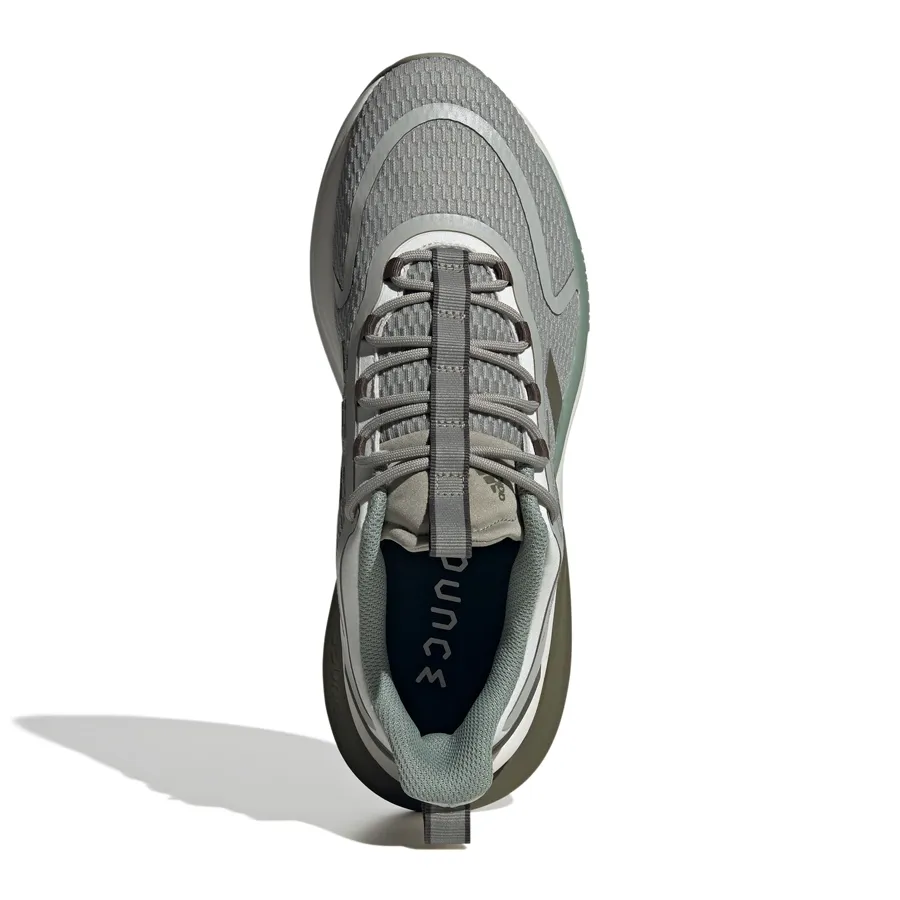 Imagen 1 de 7 de Zapatillas adidas Alphabounce +-VERDE OLIVA/BLANCO