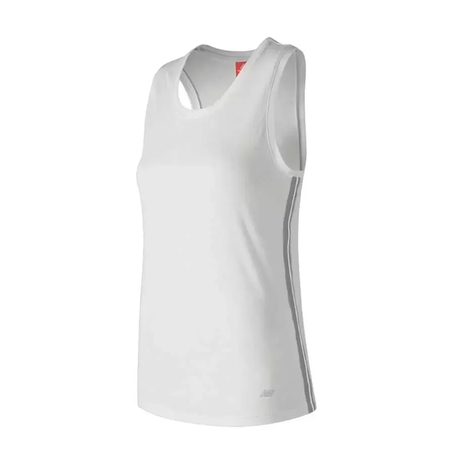 Imagen 0 de 2 de Musculosa New Balance Athletic Racerba-BLANCO