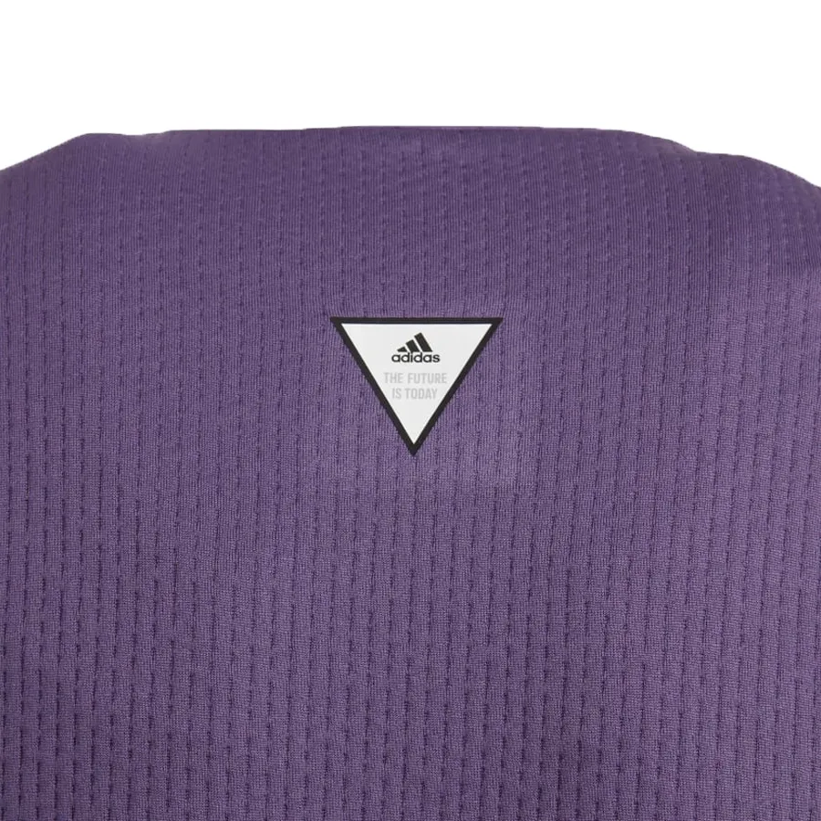 Imagen 2 de 5 de Campera adidas Xfg Cover Up-VIOLETA/BLANCO