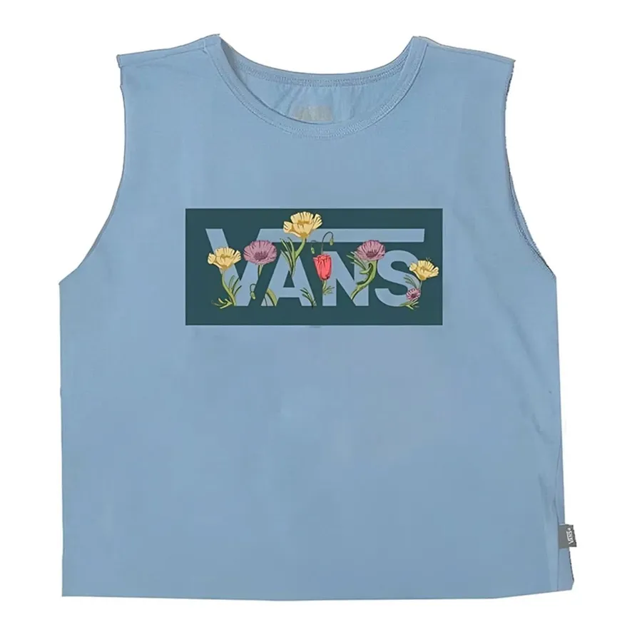 Imagen 0 de 3 de Musculosa Vans Tussy Hightide-CELESTE/VERDE