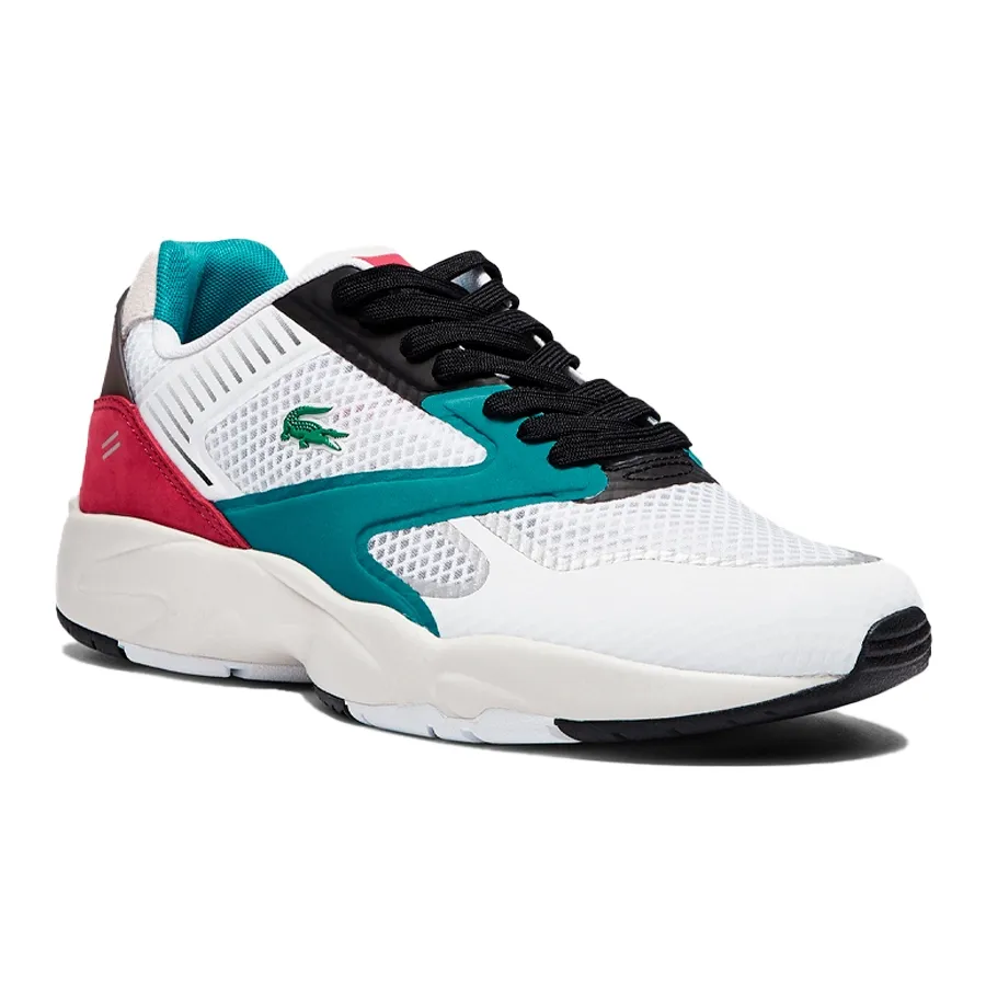 Imagen 0 de 4 de Zapatillas Lacoste Strom 96 Nano-BLANCO/PETROLEO/BORDO