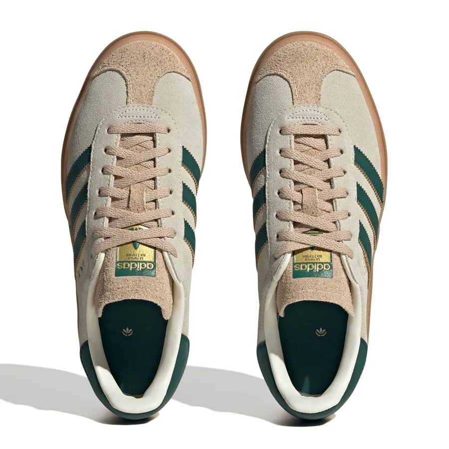 Imagen 4 de 8 de Zapatillas adidas originals Gazelle Bold-CRUDO/VERDE