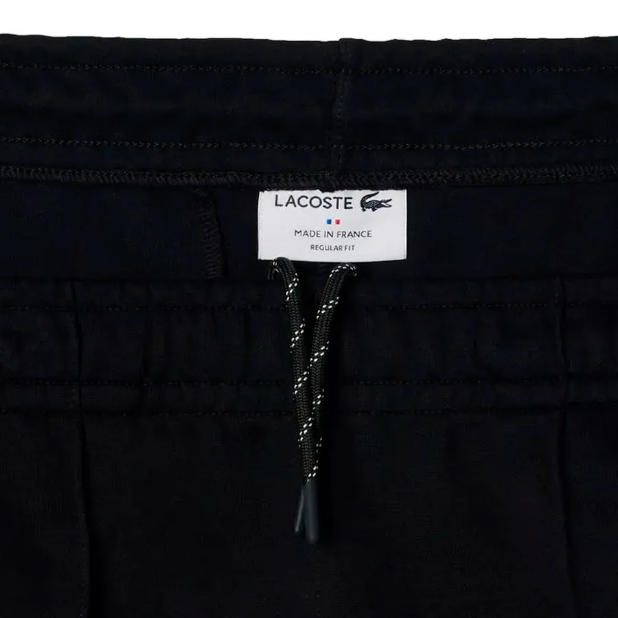 Imagen 2 de 4 de Pantalón Lacoste De Survetement-NEGRO/BLANCO