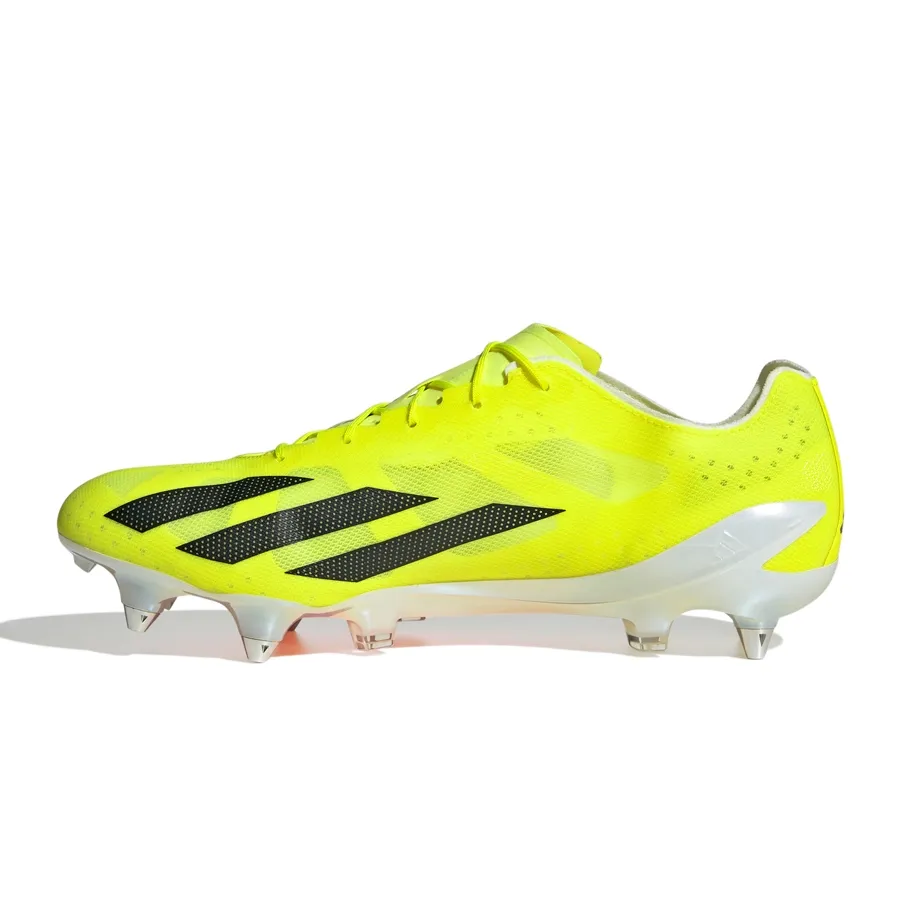 Imagen 2 de 8 de Botines adidas X Crazyfast+-AMARILLO FLUOR/NEGRO