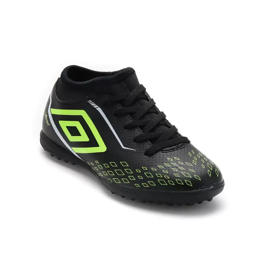 Imagen 0 de 5 de Botines Umbro Sty Velox Jr-NEGRO/VERDE/BLANCO