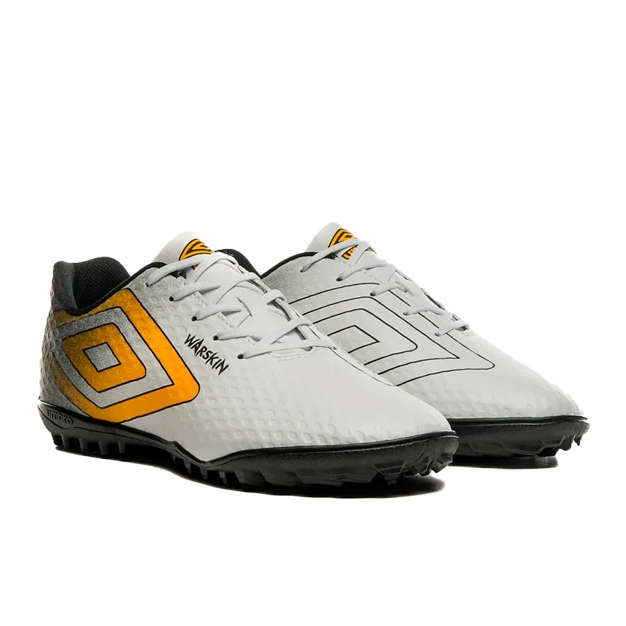 Imagen 2 de 8 de Botines Umbro Warskin Sintético-BLANCO/AMARILLO/NEGRO