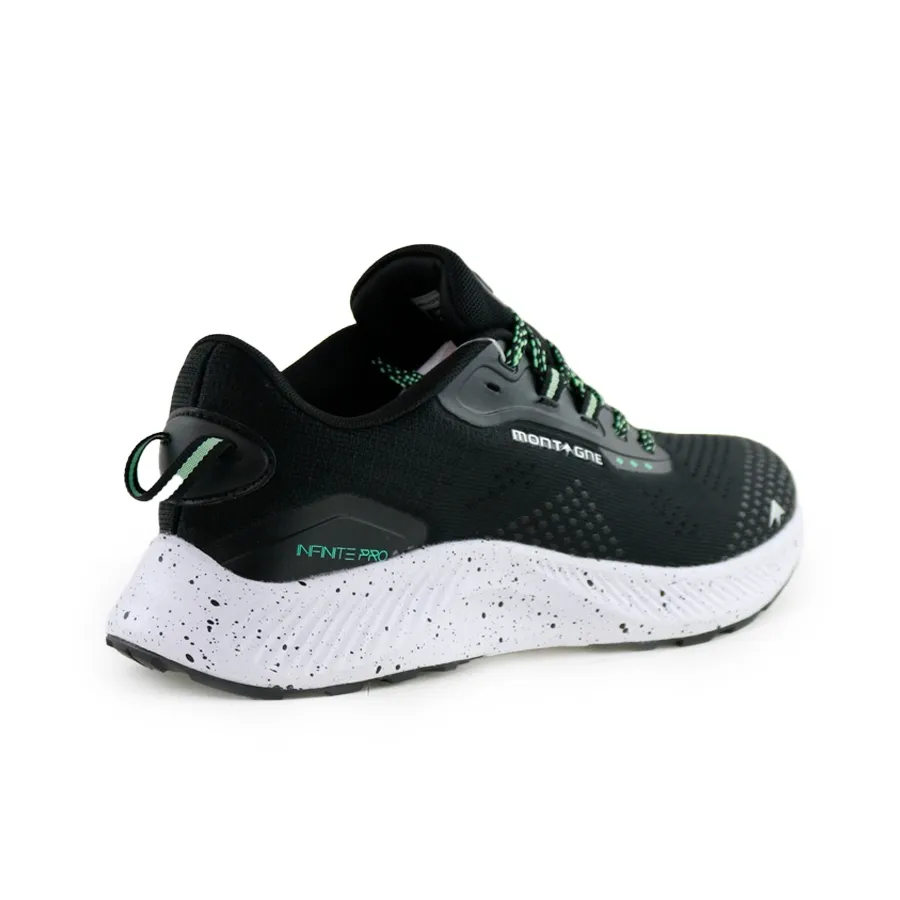 Imagen 2 de 5 de Zapatillas Montagne Trail Run Infinite Pro-NEGRO