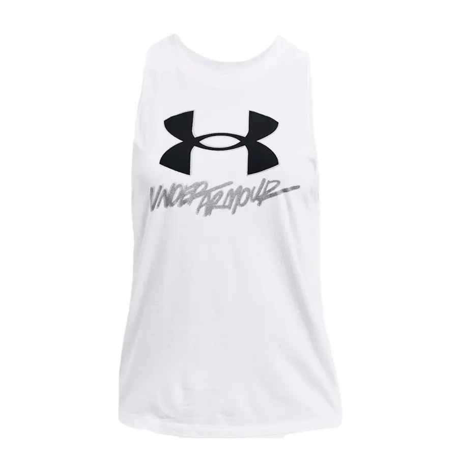 Imagen 3 de 4 de Musculosa Under Armour Live Gp Muscle-BLANCO