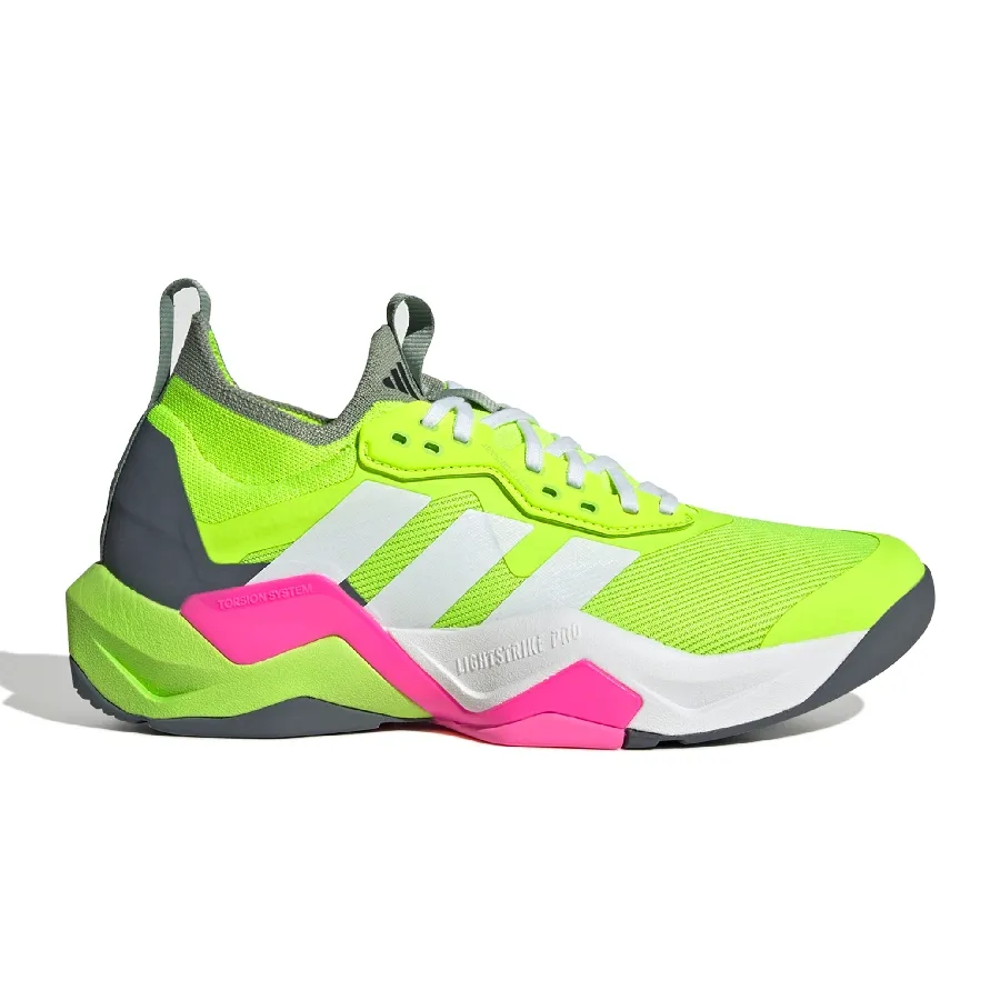 Imagen 1 de 8 de Zapatillas adidas Rapidmove ADV 2-VERDE FLUOR/BLANCO/ROSA FLUOR