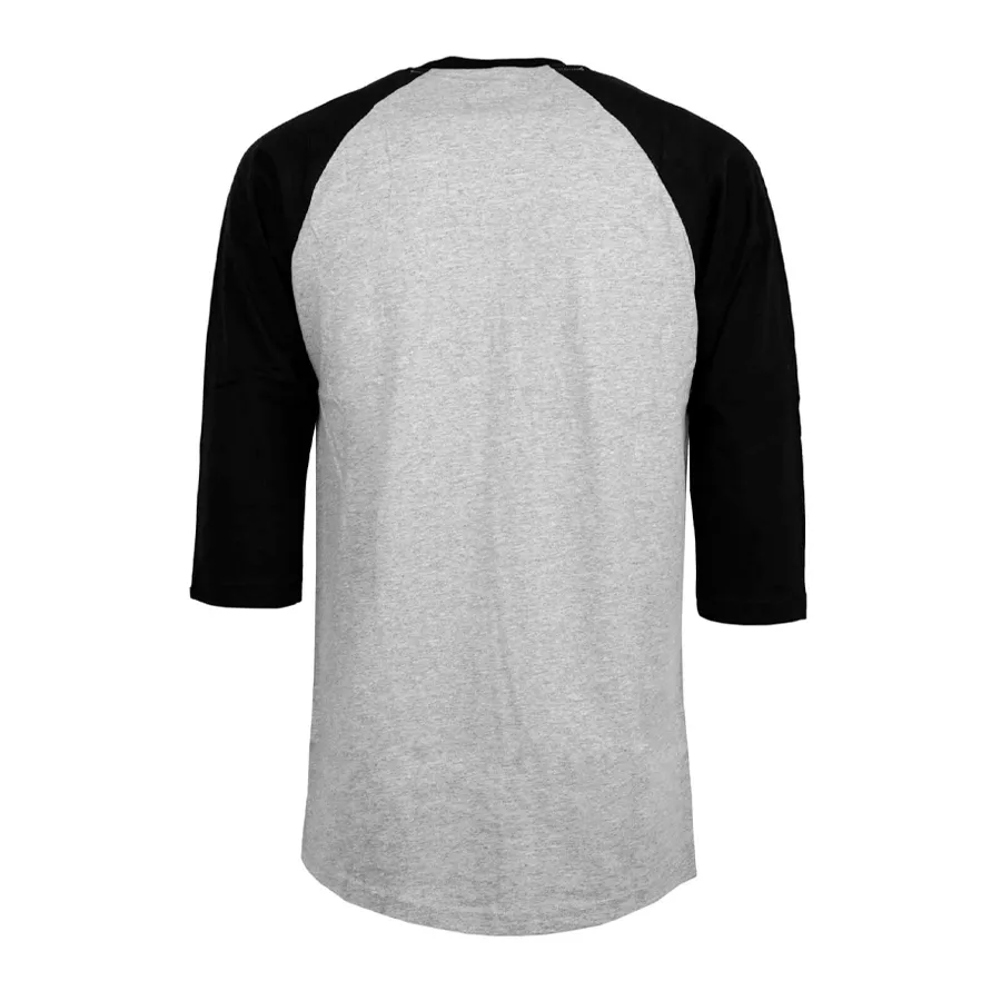 Imagen 1 de 2 de Remera Vans Otw Raglán-GRIS/BLANCO/NEGRO