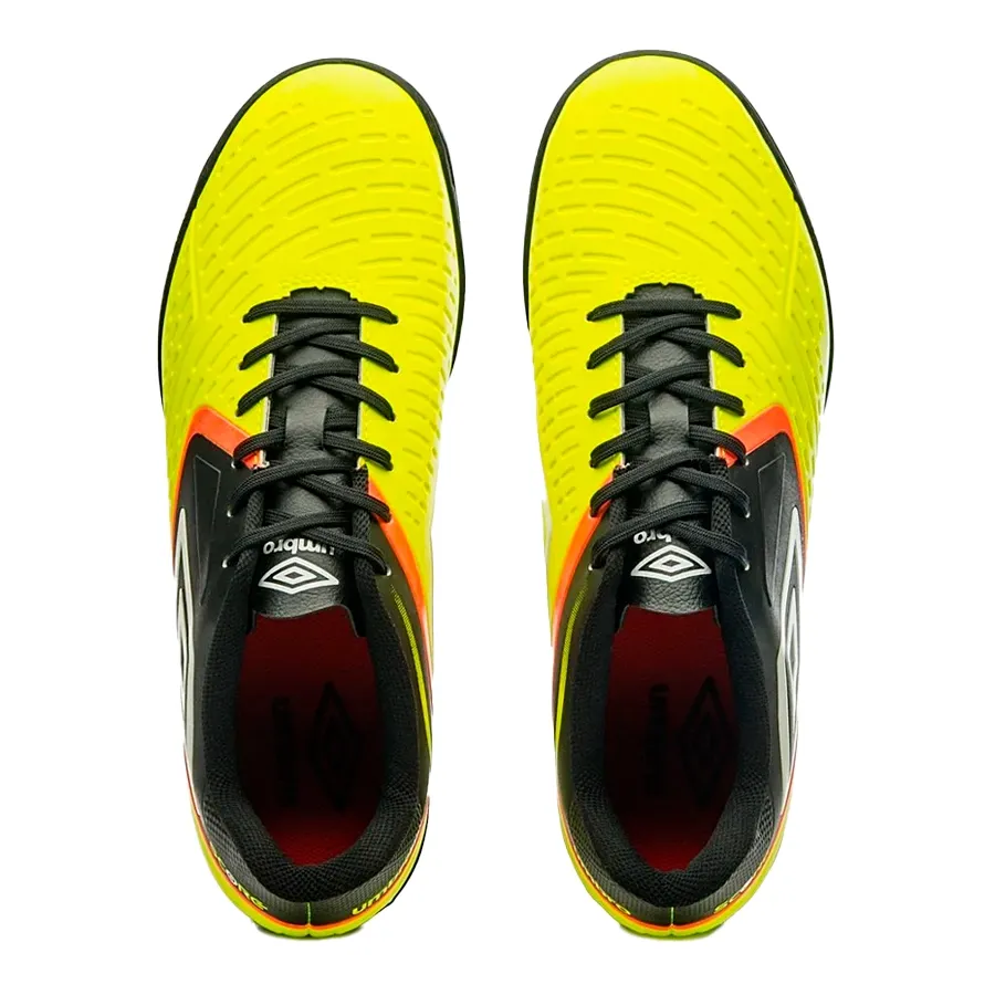 Imagen 3 de 7 de Botines Umbro Sintético Score-LIMA/NEGRO/BLANCO